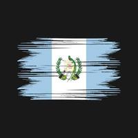 vetor grátis de design de bandeira da guatemala