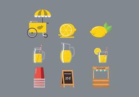 Vector de carrinho de limonada grátis