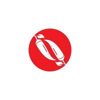 ícone de vetor de símbolo de modelo de logotipo de pimenta