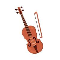 instrumento musical para violoncelo vetor
