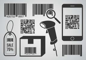 Livre Barcode Scanner Vector