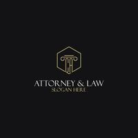 ca design de iniciais de monograma para logotipo jurídico, advogado, advogado e escritório de advocacia vetor