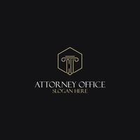 cu design de iniciais de monograma para logotipo jurídico, advogado, advogado e escritório de advocacia vetor
