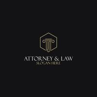 design de iniciais de monograma vn para logotipo jurídico, advogado, advogado e escritório de advocacia vetor