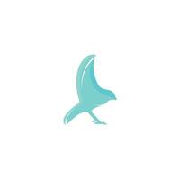 modelo de design de logotipo de vetor de pássaro.