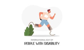 vetor de ilustração do dia mundial da paralisia cerebral
