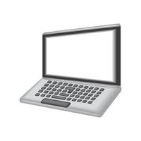 ícone de maquete de laptop vetor