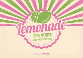 Ilustração da limonada natural vetor