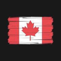 vetor de bandeira do Canadá. bandeira nacional