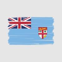 vetor de bandeira de fiji. vetor de bandeira nacional