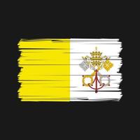 vetor de bandeira do Vaticano. vetor de bandeira nacional