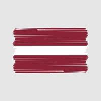 vetor de bandeira da Letônia. vetor de bandeira nacional