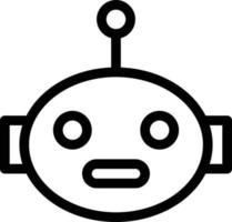 ilustração vetorial de robô em ícones de símbolos.vector de qualidade background.premium para conceito e design gráfico. vetor
