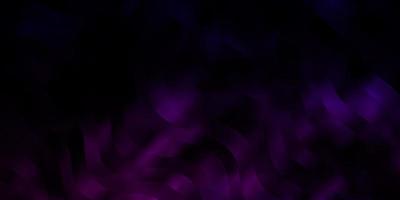 fundo vector roxo escuro com linhas curvas.