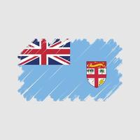 vetor de bandeira de fiji. bandeira nacional