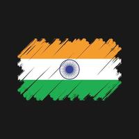 vetor de bandeira da Índia. bandeira nacional