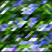 modelo vetorial com losangos com elementos verdes e azuis, roxos. fundo bonito com retângulos e quadrados. vetor