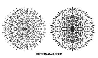 design de mandala design de mandala indiana vetor