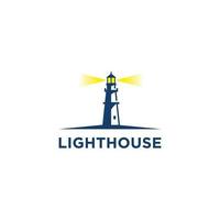 design de conceito de logotipo de casa de luz vetor