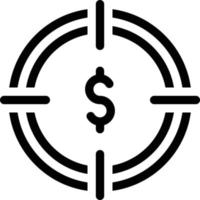 ilustração em vetor dólar em um ícones de symbols.vector de qualidade background.premium para conceito e design gráfico.