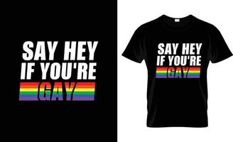 design de camiseta paga gay, slogan de camiseta paga gay e design de vestuário, tipografia paga gay, vetor pago gay, ilustração paga gay