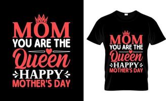 design de camiseta do dia das mães, slogan de camiseta do dia das mães e design de vestuário, tipografia do dia das mães, vetor do dia das mães, ilustração do dia das mães