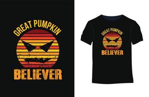 design de camiseta de tipografia de vetor de citações de halloween