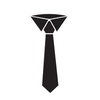 ícone de gravata simples. ilustração vetorial vetor