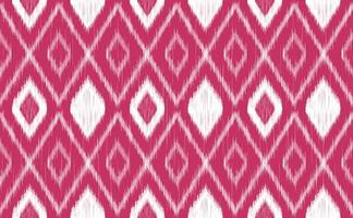 vetor de padrão étnico, fundo têxtil geométrico em ziguezague, papel de parede asteca de artesanato bordado para impressão digital