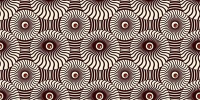 olhos geométricos abstratos em design de padrão sem emenda de sol. ilustração vetorial. eps10 vetor