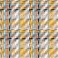 sem costura padrão de xadrez tartan escocês. fundo repetível com textura de tecido de seleção. impressão têxtil listrada de pano de fundo vetorial. vetor