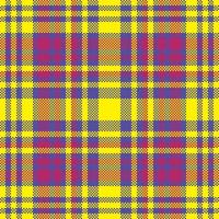 xadrez tartan sem costura. imprimir textura de tecido. verifique o fundo do vetor. vetor