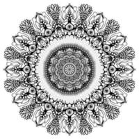 formas de mandala fáceis para colorir vector mandala flor ilustração de padrão de flor oriental