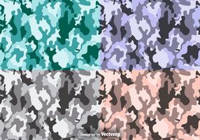 Multicam vector camouflage seamless pattern set