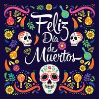 feriado religioso tradicional mexicano ou dia dos mortos. mulher vetorial na pintura de caveira calavera vetor
