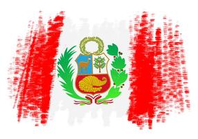 Fundo do vetor da bandeira do Peru