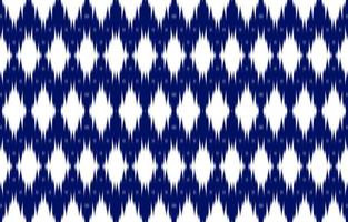 arte de padrão tribal étnico de tecido. padrão sem emenda ikat étnico tradicional. vetor