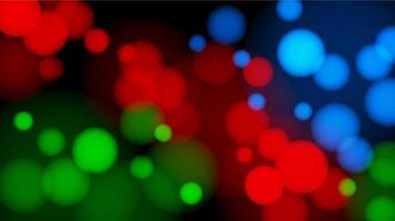 fundo de ilustração de luz bokeh abstrato vetor