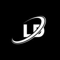 ld ld design de logotipo de carta. letra inicial ld ligado logotipo monograma maiúsculo círculo vermelho e azul. logotipo ld, design ld. ld, ld vetor