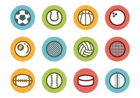 Free Sports Ball Icons Vector