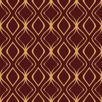 elegante sem costura padrão geométrico com forma tribal. projetado em ikat, boho, asteca, folk, motivo, estilo árabe de luxo. ideal para vestuário de tecido, cerâmica, papel de parede. ilustração vetorial. vetor