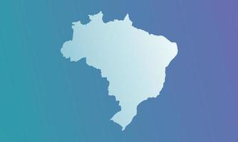 fundo do brasil com gradiente azul e roxo vetor