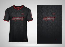 camiseta esportiva. maquete de camisa de futebol para clube de futebol. têxtil de tecido de padrão esportivo. padrão de textura de fundo esportivo vetor