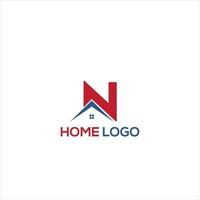 empresa imobiliária branding house design de logotipo de marca de palavra elegante vetor