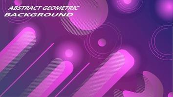 abstrato geométrico com fundo roxo e motivo geométrico gradiente roxo para design de plano de fundo. folheto, banner, capa, pôster ou modelo de web design. vetor