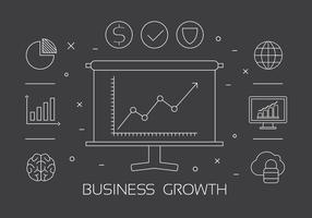 Ícones de negócios de vetores gratuitos