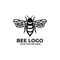 vetor de design de logotipo de abelha