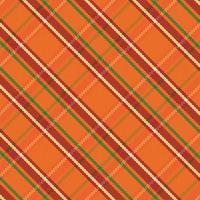 padrão de cor vintage tartan ou xadrez. vetor