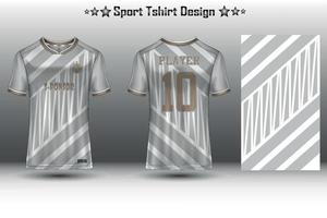 maquete de camisa de futebol, maquete de camisa de futebol, maquete de camisa de ciclismo e maquete de camisa esportiva com padrão geométrico abstrato vetor