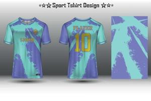 maquete de camisa de futebol, maquete de camisa de futebol, maquete de camisa de ciclismo e maquete de camisa esportiva com padrão geométrico abstrato vetor
